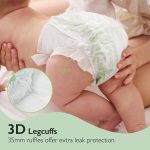 Momcozy Baby Diapers, Baby Diapers Natural Bamboo Diapers Hypoallergenic for Sensitive Skin, Absorbent Disposable Diapers, Soft Organic Diapers Size 5(52 Count) - Image 8
